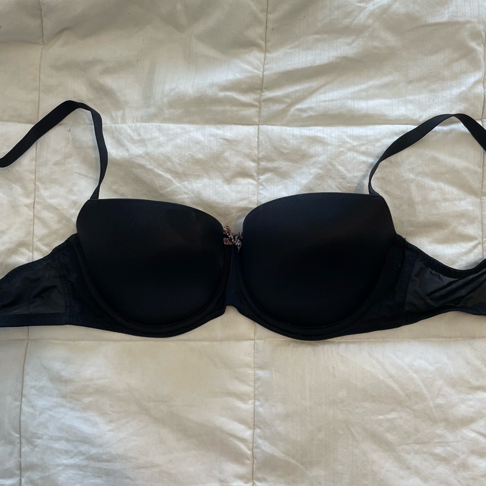 Victoria’s Secret Black Balconet Bra 34D